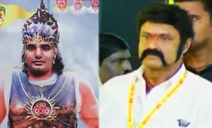 Lokesh As Baahubali and Balayya As Satakarni