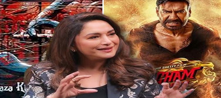 Madhuri Dixit reacts to the clash of BB3 and Singham Again?