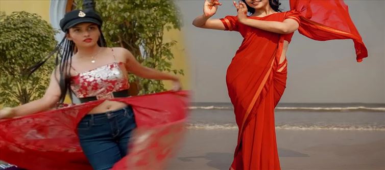 అప్పుడు అలా ఇప్పుడు ఇలా.. నడుము మడతలతో మతిపోగొడుతున్న ఈ హీరోయిన్ ఎవరంటె..?