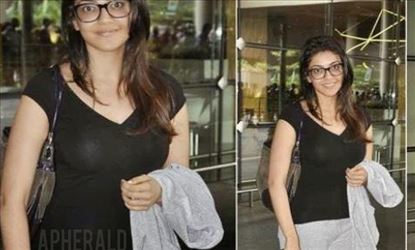 When a fan crossed his limits with Kajal at Airport - Pics Inside