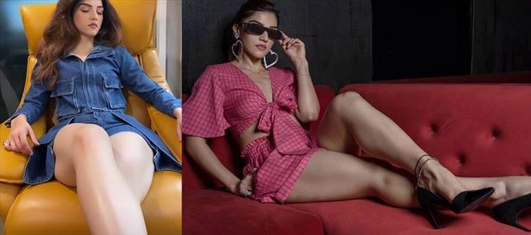 Mehreen Hot Thundering Thighs Show at Manchi Rojulochaie Promotions