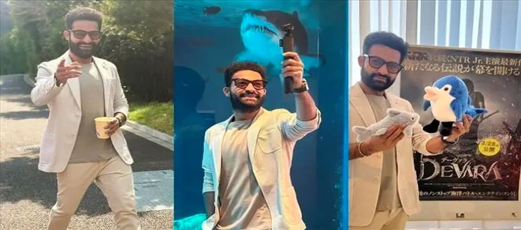 స్టన్నింగ్ లుక్ లో ఎన్టీఆర్.. షాక్ అవుతున్న ఫ్యాన్స్..!!
