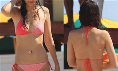 26-Year-Old Singer cum Actress exposes her Hot Body in a Two-Piece Bikini - HOTTEST PHOTOS INSIDE