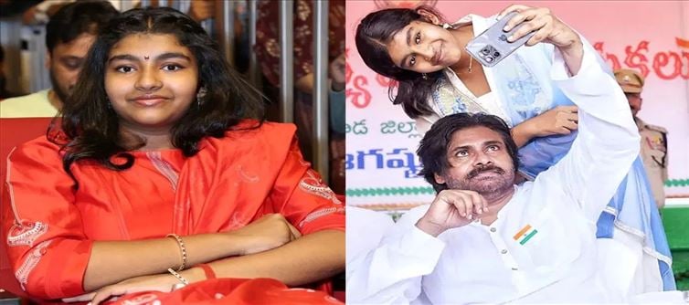 సింపుల్ సిటీలో తండ్రిని మించి పోయింది గా.. రిక్షాలో పవన్ కూతురు ప్రయాణం..!