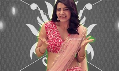 Samantha to up the Glam? This is how she wore Saree for her new Ad
