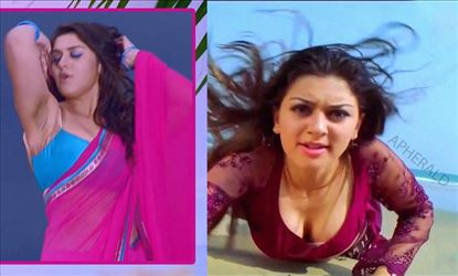 Hansika Motwani injured on sets!