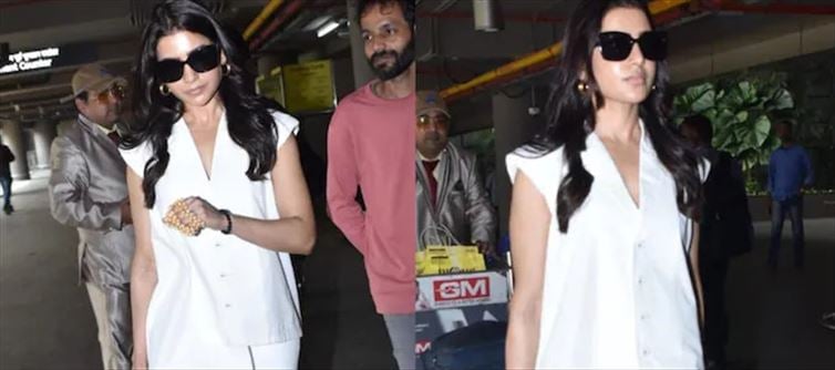 Samantha makes 1st public appearance after Skin Disease