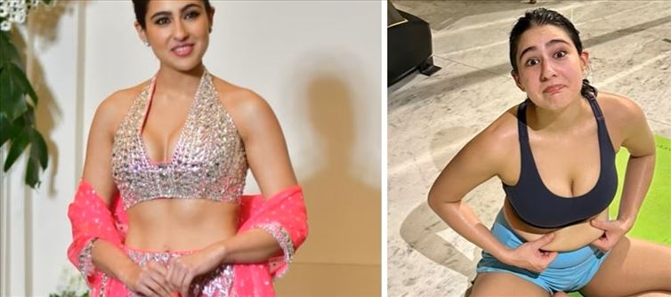 Sara Ali Khan shares picture of her showing her belly fat - 'I'm really proud'