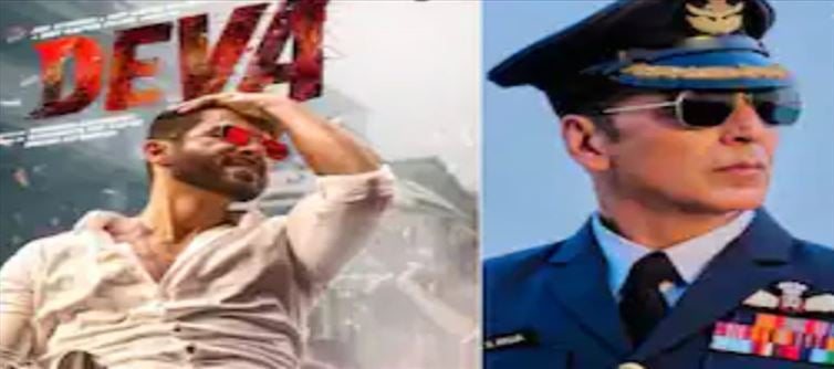Shahid Kapoor's 'Deva' will affect 'Sky Force', and the collection will fall...?