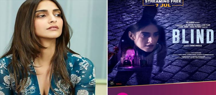 Sonam Kapoor’s ‘Blind’ earned positive response from her fans!!!