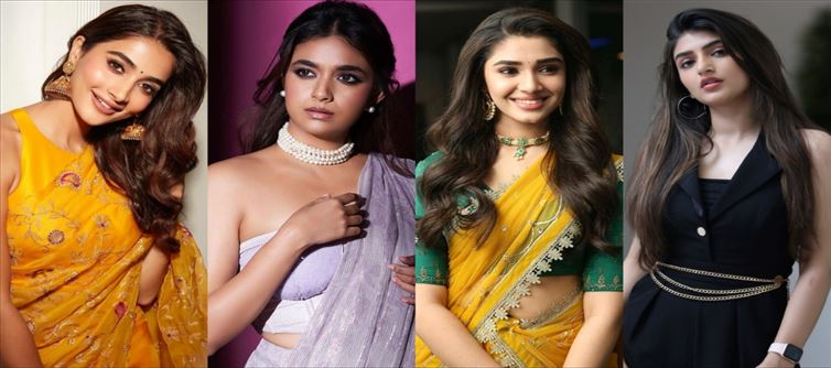 ఆ విషయంలో శ్రీలీల-కృతి శెట్టి-కీర్తి సురేష్-పూజా హెగ్డే అందరు సేమ్ టు సేమ్.. ఒకటేగా బొక్క బోర్లా పడ్డారుగా..!!