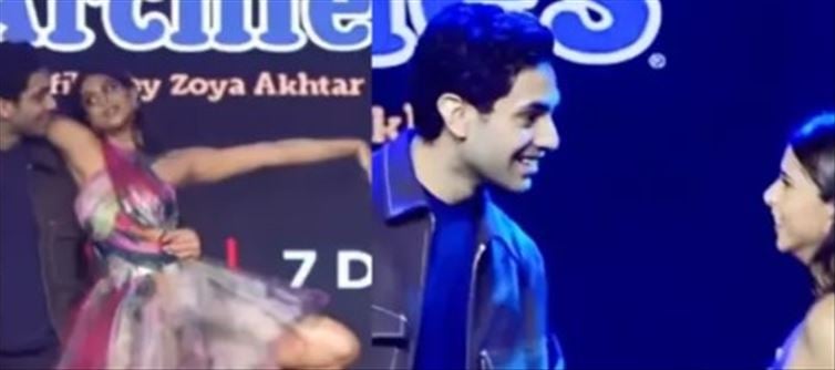 Suhana Khan and Agastya Nanda's dance video went viral