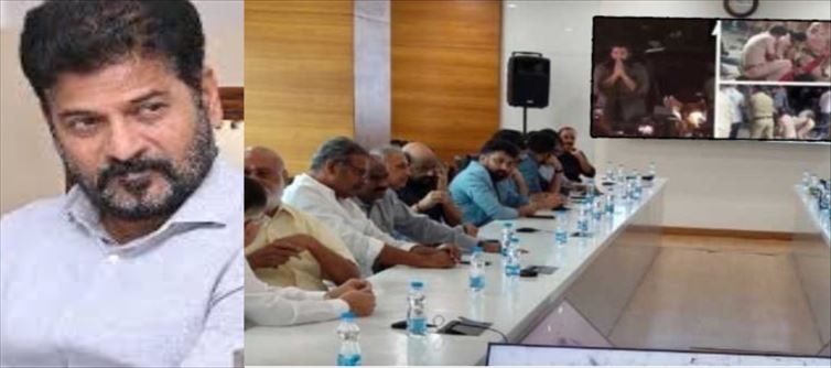 అద్గది.. రేవంత్ రెడ్డి నా మజాకా.. ఆ వీడియో ప్లే చేసి సినిమా వాళ్లకే లైవ్ లోనే సినిమా చూపించిన తెలంగాణ సీఎం..!