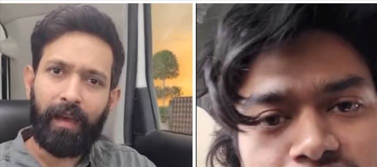 Vikrant Massey abused the cab driver for money