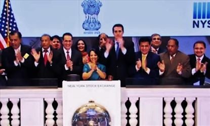 NYSE celebrated Republic Day at New York 