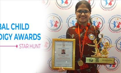 దుబాయ్ లో సత్తా చాటిన... భారత "ప్రవాస బాలిక"..!!!