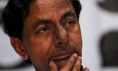KCR suffering from eye problem?