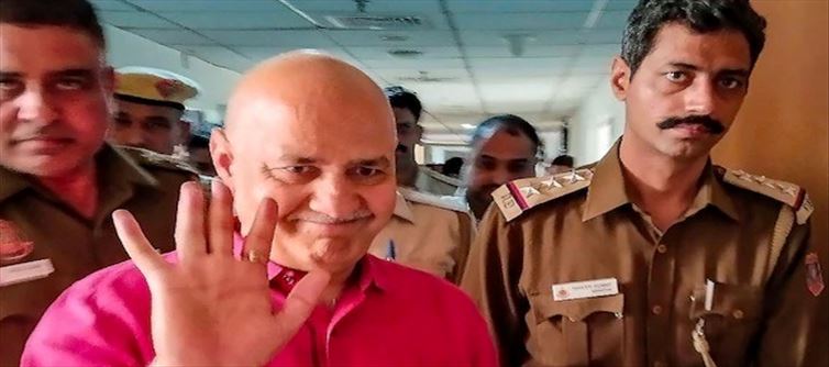 Manish Sisodia, the leader of the Aam Aadmi Party gets bail