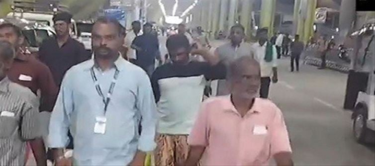 : Six Indian fishermen released from Sri Lankan prison, arrive in Chennai