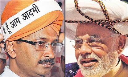BJP takes on AAP with all the aggression on its command.