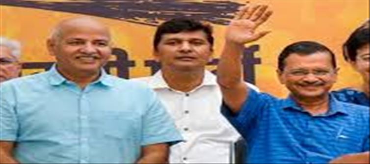 AAP shared the photo of the meeting and taunted CM