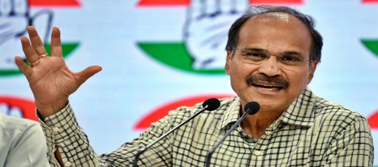 अधीर रंजन चौधरी ने गठबंधन सहयोगी तृणमूल कांग्रेस पर निशाना साधा