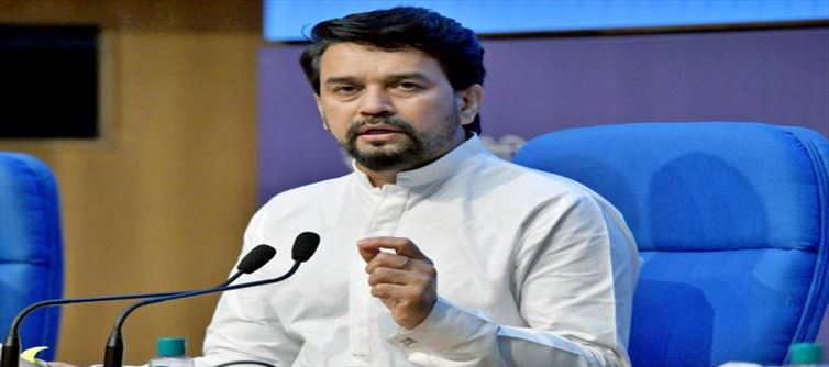 डब्लूएफआई प्रमुख बृजभूषण की गिरफ्तारी की पहलवानों की मांग पर: अनुराग ठाकुर
