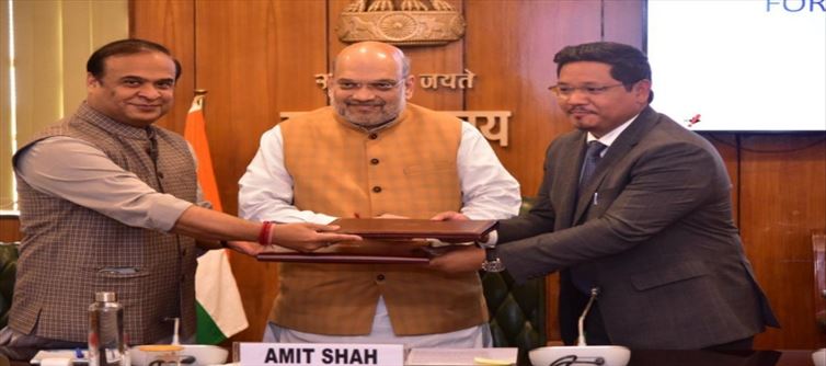 असम, मेघालय ने 50 साल पुराने सीमा विवाद को सुलझाने के लिए समझौते पर हस्ताक्षर किए