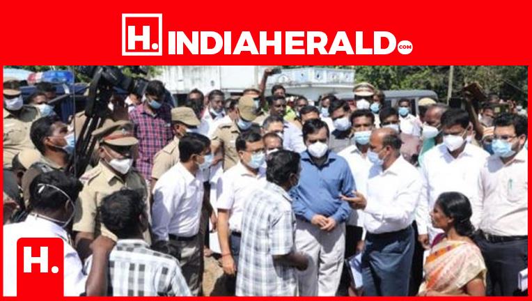 Central Committee visits Flood affected areas to study the