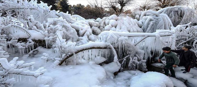 Chillai-Kalan is showing its effect in Kashmir valley!