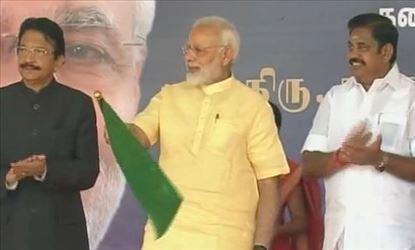ராமேஸ்வரம்- அயோத்தி நேரடி ரயில் சேவை..அமோகமாக தொடங்கி வைத்தார் மோடி