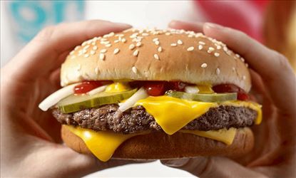 United States McDonald's is removing cheeseburgers from its Happy Meal menu for Children's issue