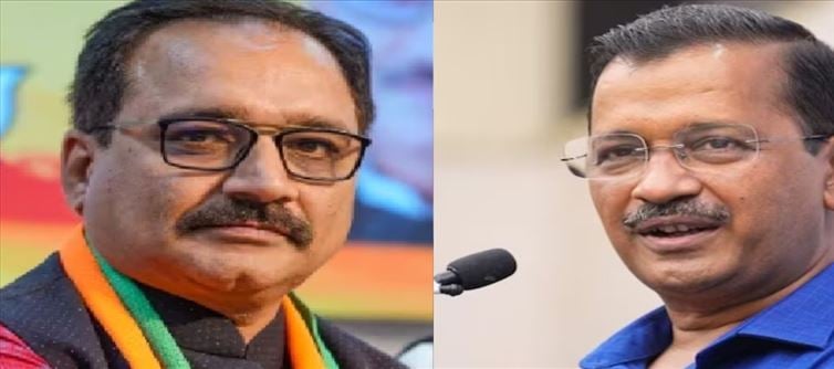 Did Virendra Sachdeva took a jibe at CM Kejriwal?
