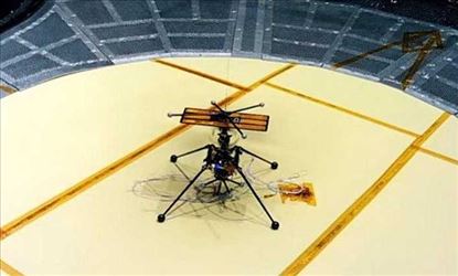Unmanned Helicopters to be sent to Mars from NASA