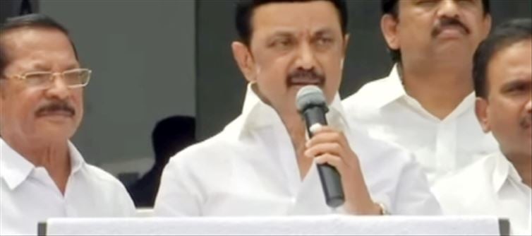 Assignment for DMK: Chief Minister Stalin at Muperum Festival!