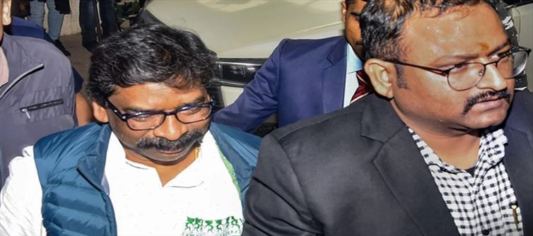 झारखंड के पूर्व सीएम हेमंत सोरेन की ईडी रिमांड पांच दिन बढ़ा दी गई है