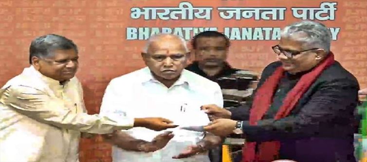 जगदीश शेट्टार फिर से बीजेपी में शामिल हो गए