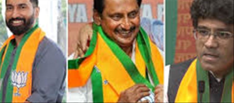 Leaders from other parties are continuously joining BJP!
