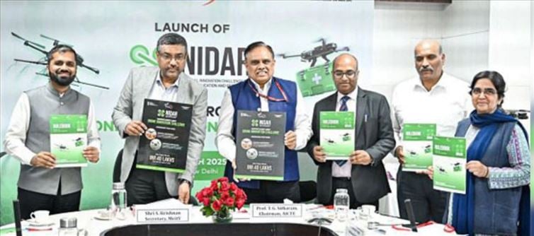 Meity And DFI Join Forces To Launch India's Biggest Drone Innovation Venture