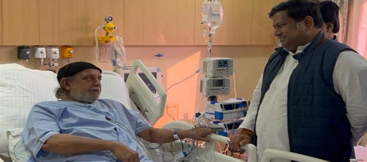 सौरव गांगुली, सुकांत मजूमदार मिथुन चक्रवर्ती से मिलने अस्पताल पहुंचे