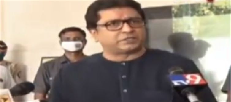 मनसे अध्यक्ष राज ठाकरे विना मास्क मंत्रालयात