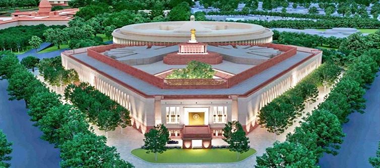 नया संसद भवन नवंबर की समय सीमा तक पूरा नहीं होगा