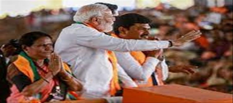 PM Modi calls to "wipe out the Congress"...?