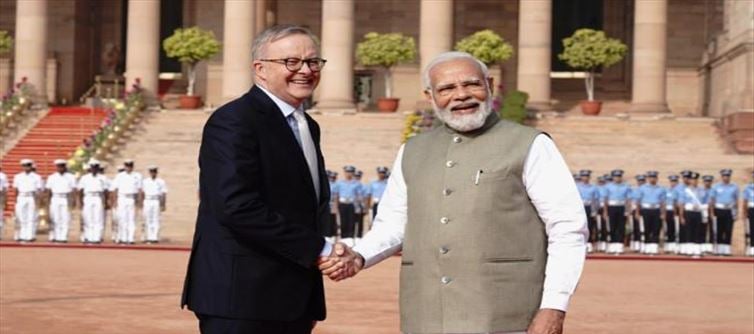 पीएम मोदी ने ऑस्ट्रेलियाई समकक्ष के सामने उठाया मंदिर पर हमलों का मुद्दा