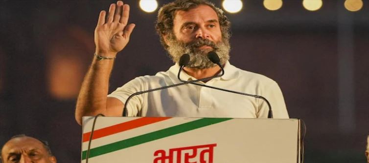 लाल किले से गरजे राहुल गांधी