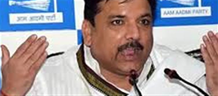 Sanjay Singh got angry when CBI reached house of AAP leader!