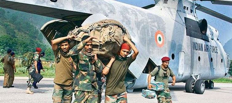 సరిహద్దుల్లో సమర ధ్వని.... రంగంలోకి వాయుసేన