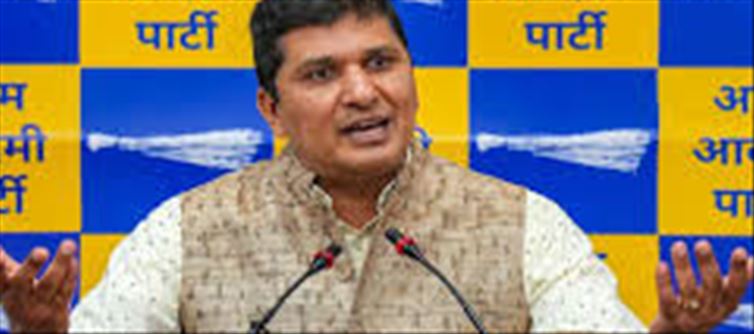Saurabh Bharadwaj attacks LG on increasing crime...
