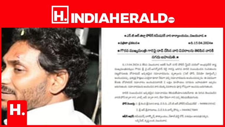 Stone Attack Stone Attack on Jagan: Police announced a huge Cash prize..