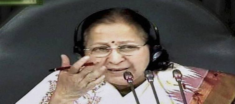Sumitra Mahajan-'Disposal is necessary but...'?